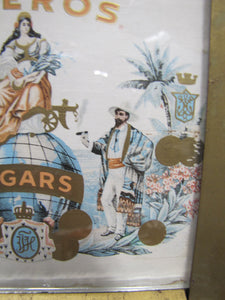 PROPERTY OF CONSOLIDATED CIGAR CORP Old Store Display Ad Box TUEROS PICO GREEN Cigars 3/50c