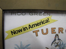 Load image into Gallery viewer, PROPERTY OF CONSOLIDATED CIGAR CORP Old Store Display Ad Box TUEROS PICO GREEN Cigars 3/50c
