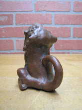 Load image into Gallery viewer, WB Weidlich Bros USA Cigar Holder Rest Ashtray Art Deco Stylized Big Cat Leopard
