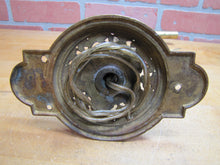 Load image into Gallery viewer, GRIFFIN WINGED BEAST Antique Brass Sconce Light Converted Gas Lamp Fixture
