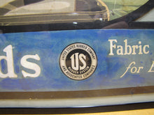 Load image into Gallery viewer, KEDS SNEAKERS FABRIC FOOTWEAR Old Store Display Advertising Sign UNITED STATES RUBBER Co
