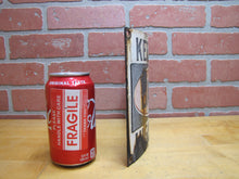 Load image into Gallery viewer, KEEP AWAY DANGER HIGH VOLTAGE Old Porcelain Bowed Curved Safety Advertising Sign
