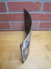 Load image into Gallery viewer, KEEP AWAY DANGER HIGH VOLTAGE Old Porcelain Bowed Curved Safety Advertising Sign
