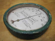 Load image into Gallery viewer, STATEN ISLAND SAVINGS BANK Antique Advertising Thermometer Sign STAPLETON ST GEO
