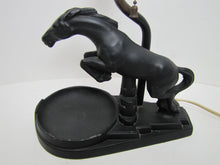 Load image into Gallery viewer, NUART CREATIONS NYC USA ART DECO REARING HORSE Lamp Tray Western Americana Lamp 1920/30s
