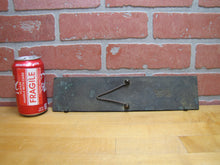 Load image into Gallery viewer, TIMELY CLOTHES Old Store Display Sign BRONZE-CRAFT ADCO NY Counter Register Top
