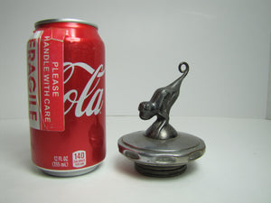 Old Monkey Radiator Cap Hot Rod RatRod Figural Screw on Topper Auto Art