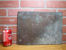 Load image into Gallery viewer, TUG HENRY GRAY ATLAS IMPERIAL DIESEL ENGINES SOLD BY ARTHUR DUVIC&#39;S SONS NEW ORLEANS LA ENGINE NO 11005 1935 Old Bronze Builders Dealers Boat Plaque Sign Plate
