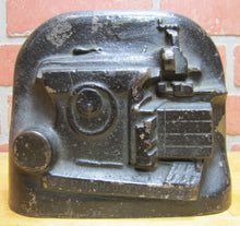 Load image into Gallery viewer, G&amp;E GOULD EBERHARDT HIGH DUTY SHAPER Old Cast Iron Promo Advertising Doorstop Figural Machine Equipment Promotional Ad
