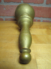 Load image into Gallery viewer, BENDERER PROGRESSIVE BENEVOLENT SOCIETY ORG MAY 1 1920 PRESIDENT Brass Gavel
