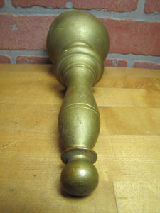 BENDERER PROGRESSIVE BENEVOLENT SOCIETY ORG MAY 1 1920 PRESIDENT Brass Gavel