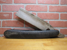 Load image into Gallery viewer, BARBER SHOP STRAIGHT RAZOR Old Large Wooden Trade Sign Storefront Advertising Display
