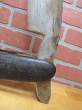 Load image into Gallery viewer, BARBER SHOP STRAIGHT RAZOR Old Large Wooden Trade Sign Storefront Advertising Display
