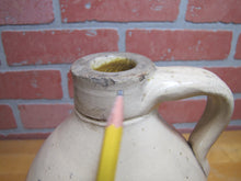 Load image into Gallery viewer, JULIUS SOLOMON NEWARK NJ 223 Springfield Ave Antique Advertising Merchant Script Jug Stoneware Pottery

