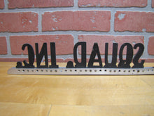Load image into Gallery viewer, FANWOOD RESQUE SQUAD INC Old Aluminum Metal Advertising Sign Plaque Ambulance Firetruck
