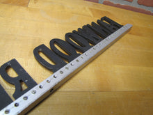 Load image into Gallery viewer, FANWOOD RESQUE SQUAD INC Old Aluminum Metal Advertising Sign Plaque Ambulance Firetruck
