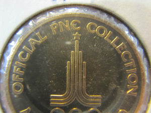 1980 MOSCOW OLYMPICS HANDBALL Medallion Official PNC Collection Medal