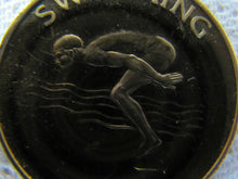 Load image into Gallery viewer, 1980 MOSCOW OLYMPICS SWIMMING Medallion Official PNC Collection Medal
