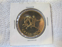 Load image into Gallery viewer, 1980 MOSCOW OLYMPICS GRASS HOCKEY MEDAL Coin Official PNC Collection
