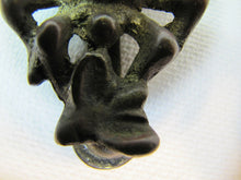 Load image into Gallery viewer, SPIDER CATCHING FLY WEB Antique Bronze Figural Interior Hardware Door Knocker
