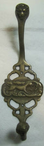 Old Lion Tiger Claw Hanger Hook Bracket bronze brass architectural hardware
