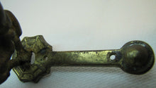 Load image into Gallery viewer, SPIDER CATCHING FLY WEB Antique Bronze Figural Interior Hardware Door Knocker
