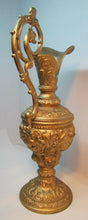 Load image into Gallery viewer, Art Nouveau Decorative Urn Pitcher CHERUBS DEVIL Face DRAGONS MAIDENS Ornate
