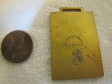 Load image into Gallery viewer, 1926 WORLD WAR 1 MEMORIAL DEDICATION WOBURN MASS Pocket Watch FOB Medallion WW1
