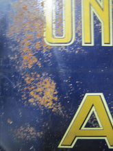 Load image into Gallery viewer, WASHINGTON UNDERWRITERS AGENCY Old Sign Insurance Co Ad Metallograph Corp NY

