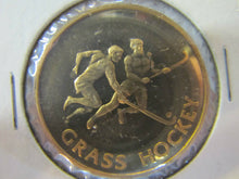 Load image into Gallery viewer, 1980 MOSCOW OLYMPICS GRASS HOCKEY MEDAL Coin Official PNC Collection
