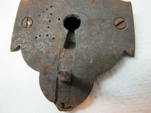 Load image into Gallery viewer, Exquisite Antique Bronze Wrought Iron Figural Key Hole Unusual Design Mans Face

