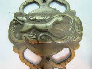 Old Lion Tiger Claw Hanger Hook Bracket bronze brass architectural hardware