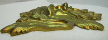 Load image into Gallery viewer, Exquisite 19c Antique Brass Figural Face Ornate High Relief Scary Architectural
