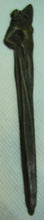 Load image into Gallery viewer, 1910 J KRATINA Nude Bronze Letter Opener Pager Turner FREEMASON Lodge 271 F.A.M.
