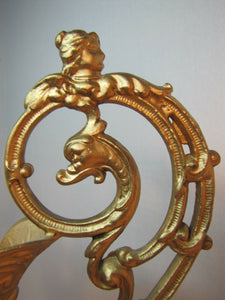 Art Nouveau Decorative Urn Pitcher CHERUBS DEVIL Face DRAGONS MAIDENS Ornate