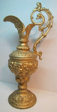 Load image into Gallery viewer, Art Nouveau Decorative Urn Pitcher CHERUBS DEVIL Face DRAGONS MAIDENS Ornate
