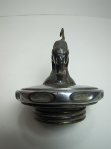 Old Monkey Radiator Cap Hot Rod RatRod Figural Screw on Topper Auto Art