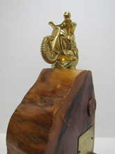 Load image into Gallery viewer, 1960 NATIONAL CHAMP 1ST PLACE SANDY LANE ENDURO METEOR MOTORYCLE CLUB AWARD TROPHY MOTOCROSS MOTO X
