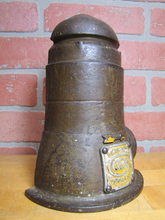 Load image into Gallery viewer, COOK DEEP-WELL PUMPS RHTF Antique Advertising Cast Iron Doorstop Sign Promo Statue Figural Pump
