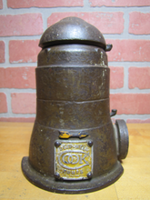 Load image into Gallery viewer, COOK DEEP-WELL PUMPS RHTF Antique Advertising Cast Iron Doorstop Sign Promo Statue Figural Pump
