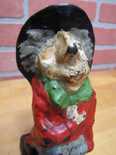Load image into Gallery viewer, MAD HATTER Old Cast Iron Doorstop Decorative Art Statue ALICE IN WONDERLAND 666
